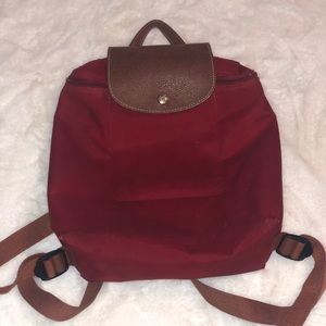 “LE PILAGE” LONGCHAMP BACKPACK RED